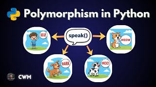 Polymorphism in Python Programming🐍 | Explained in Tamil