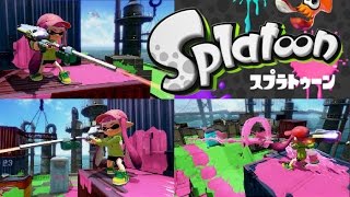 Splatoon41　※チャージャー(リッター３Ｋ)練習中8