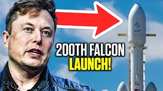 SpaceX LAUNCHED It's 200th Falcon 9 Rocket! (Latest) | SpaceX News | Elon Musk News