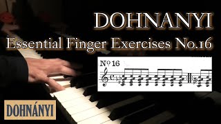 ドホナーニ 指の練習 16番 / DOHNANYI : Essential Finger Exercises No. 16 - ZPM