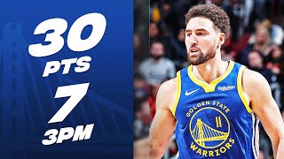 Klay Thompson COULDN'T MISS In The Windy City! - 30 PTS (7 Threes) 🔥| January 12