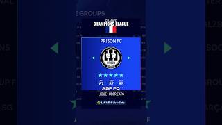 I added Prison FC to FC 24! To see if they win the Champions League?