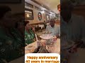 Pastor Tom and wife pr Justine  Mugerwa  celebrates 40years in marriage