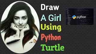 Draw Anime Girl Using 🤩 Python Turtle | Python Turtle | Python graphics | python turtle graphics