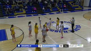 Basketball: Granville girls vs Warrensburg 2/8/2025