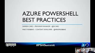 Azure PowerShell Best Practices