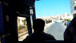 アキーラさん参加②モロッコ・タンジェ市・1日ツアー！バス車内！市街地通過！Sightseeing in Tanger in Morocco!