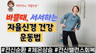 전신순환+체온상승+전신밸런스회복 ㅣ바쁠때, 서서하는 자율신경 운동법 20분