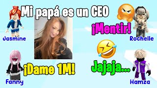 HISTORIAS DE ROBLOX | Ella es la hija del CEO de Roblox para llamar la atención 🍄