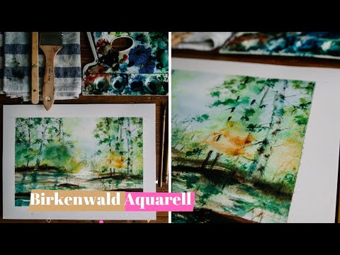 WATERCOLOR LANDSCHAFT - Schritt Für Schritt Zur Komplexen Aquarell ...