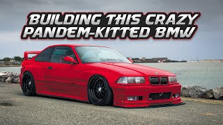 BMW E36 WIDEBODY on Work Wheels | ALL PROJECTS updated!