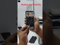 og battery tap smartphone