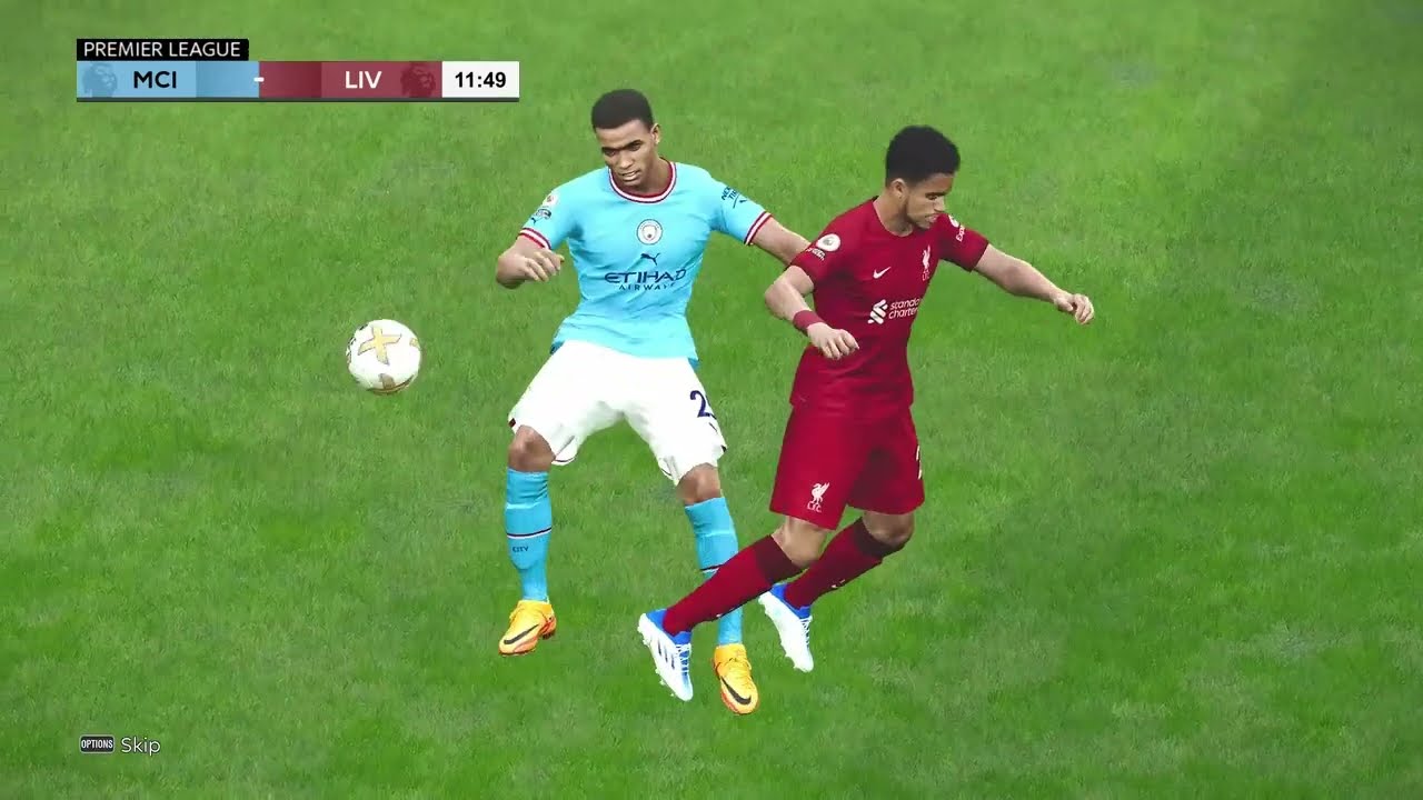 Manchester City Vs. Liverpool FC [1-1] • Premier League 2023/24 • Full ...