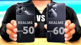 Realme Note 50 4G Vs Realme Note 60 4G || Full Comparison ⚡