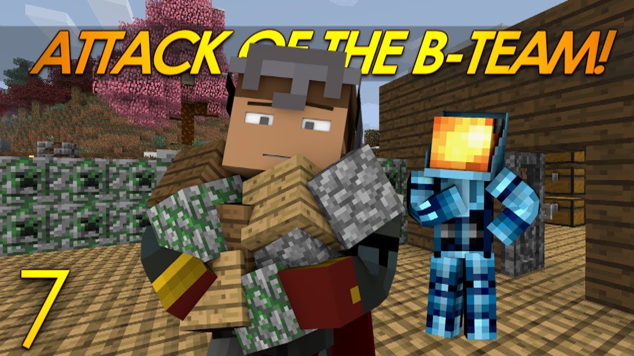 Minecraft: Attack Of The B-Team Modded Survival (7) BUILD CONTEST Pt. 1 ...