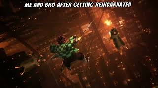 Me and Bro after getting reincarnated
