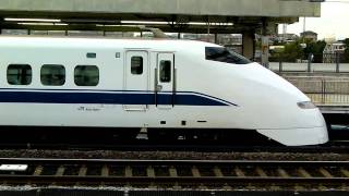 300系F7編成こだま654号東京行き　小田原駅発車