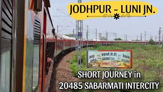 Short Journey behind WDP4D in 20485 JU SBI Intercity || Indian Railways