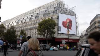 アキーラさん観察①フランス・パリ・ラファイエット！Lafayette in Paris,France