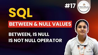 BETWEEN, IS NULL & IS NOT NULL in SQL Explained | SQL WHERE Operators | Beginner Tutorial