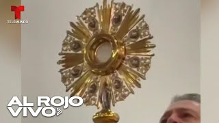 Hostia palpita como un corazón frente a fieles católicos en Colombia