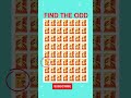 Find The Odd One | How Good Are Your Eyes | Spot The Difference | XYZ FUN QUIZ | 136 #shorts