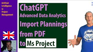 #1 AI \u0026  Ms Project  ●  Import PDF Plannings with ChatGPT into Ms Project ● Plugin AskMyPDF #14