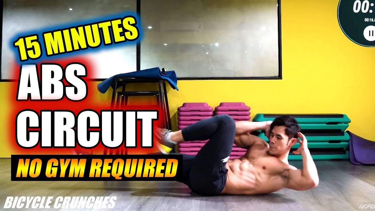 15 Minute Abs Workout Routine Level 3 Youtube