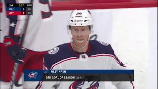 Riley Nash 6-2 ENG vs. Senators (Apr. 6, 2019)