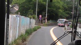 小田急バス 前面展望 車窓[全]稲城駅→新百合ヶ丘駅/ 稲02系統 稲城1638発