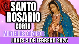 Santo Rosario Corto de hoy. Lunes 3 de Febrero 2025 - Rosario Corto