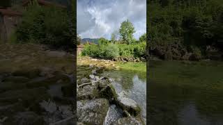 Kieferbach in Kiefersfelden mit Wasserkraftwerk #shorts  #natur #bayern #deutschland