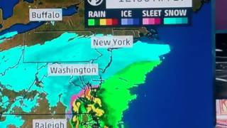 Blizzard Jonas in New York City January 22 2016 - January 24 FORECAST (Local on the 8s!)