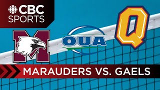 OUA Women's Volleyball:  Semifinal # 2 - McMaster vs Queen's | CBC Sports