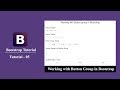 Bootstrap tutorial 5 - How to use button group class in bootstrap?