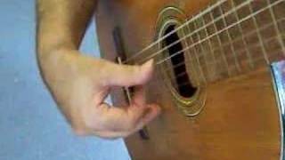 Flamenco guitar lesson - Alzapua Flamenco Guitar Technique