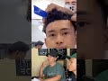 tahan tawa cukur rambut reaksi