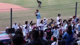 洲際20241208 MOVE TIME嗆司曲 勛雞跟球迷一起【WeiChuan Dragons Cheering Squad #味全龍應援團】#臺灣海洋 #冬盟 #AWBL #中職小明星賽