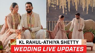 kl Rahul or athiya shetty wedding live  updates।#kl Rahul #cricket #news