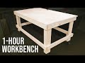 #SHORTS - Making a #workbench in under 1 hour.  #woodworking #diy