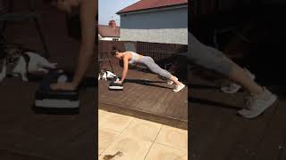 🌞 SUNNY OUTDOOR STEP WORKOUT 🔥