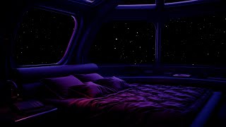 Galactic Sleep Tones | Brown Noise On A Traveling Spaceship | Aid Sleep | Insomnia Relief | Relaxing