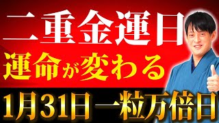 【今日中に見て】ちょっとした行動で金運が大きく変わります。この日にすべき開運アクションをお教えします【1月31日 一粒万倍日 マヤ暦KIN208】