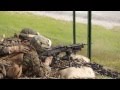 TALKING GUNS! Marine Machine Gunners Shooting 240B's