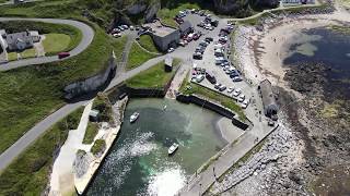 Ballintoy Harbour, Northern Ireland - 4K