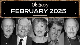 Obituary: Famous Faces WE LOST in February 2025