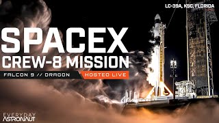 Watch SpaceX Launch 4 Humans for NASA on a brand new booster!