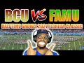 BETHUNE vs FAMU Marching 100  HALFTIME SHOWS at 2021 FLORIDA CLASSIC | BCU vs FAMU | REACTION REVIEW