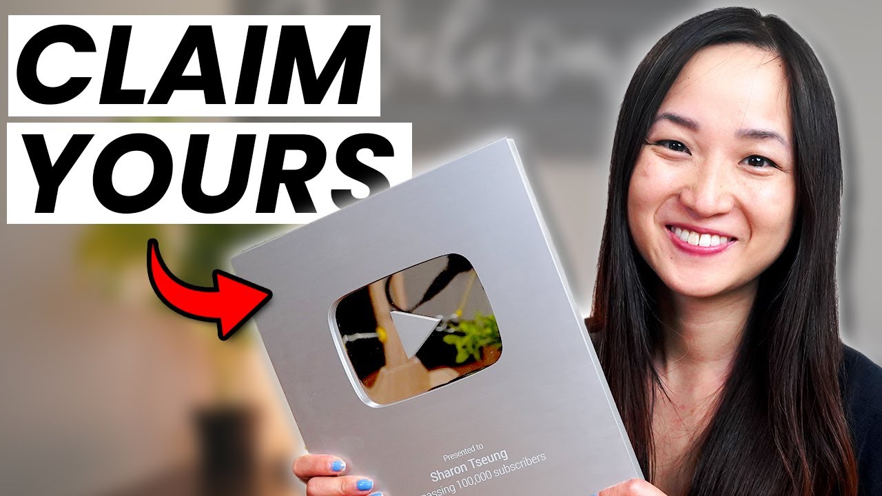 How To Get Your 100k Subscriber Play Button Silver Plaque Youtube