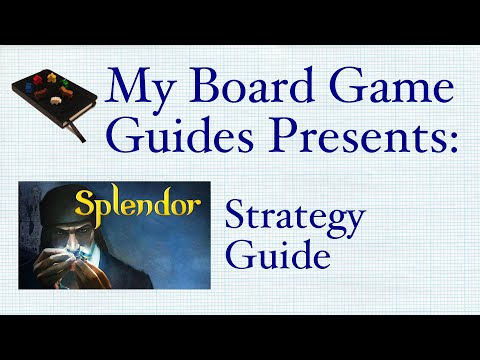 Strategy guide for the board game “Splendor”